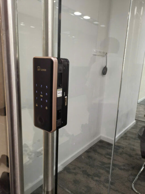 Khóa Vân Tay Cửa Kính DL889
