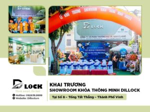 Khoá thông minh Dillock chính thức khai trương showroom đẳng cấp tại Thành phố Vinh